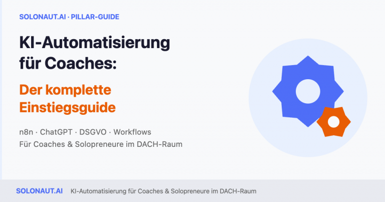 KI-Automatisierung für Coaches – Kompletter Einstiegsguide