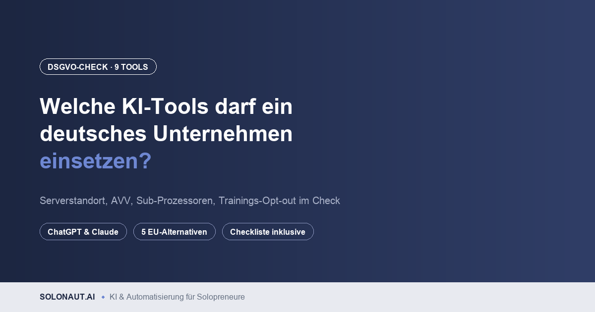 dsgvo konforme ki tools Vergleich: ChatGPT, Claude, neuroflash, bliro, jamie ai, Langdock, BonusVoice, GoHighLevel, Zapier