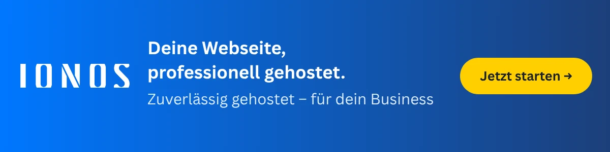 IONOS – Webhosting aus Deutschland