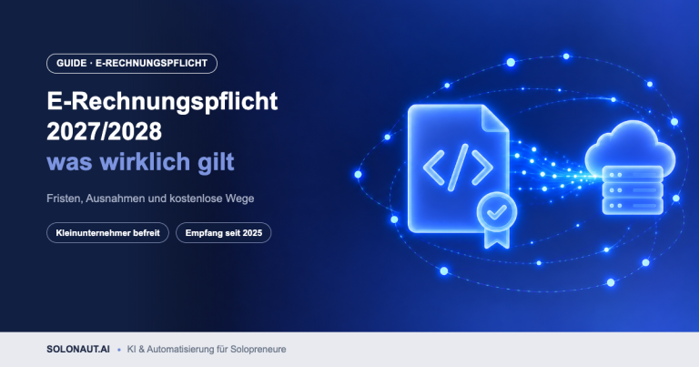 E-Rechnungspflicht: leuchtendes Code-Dokument mit Cloud